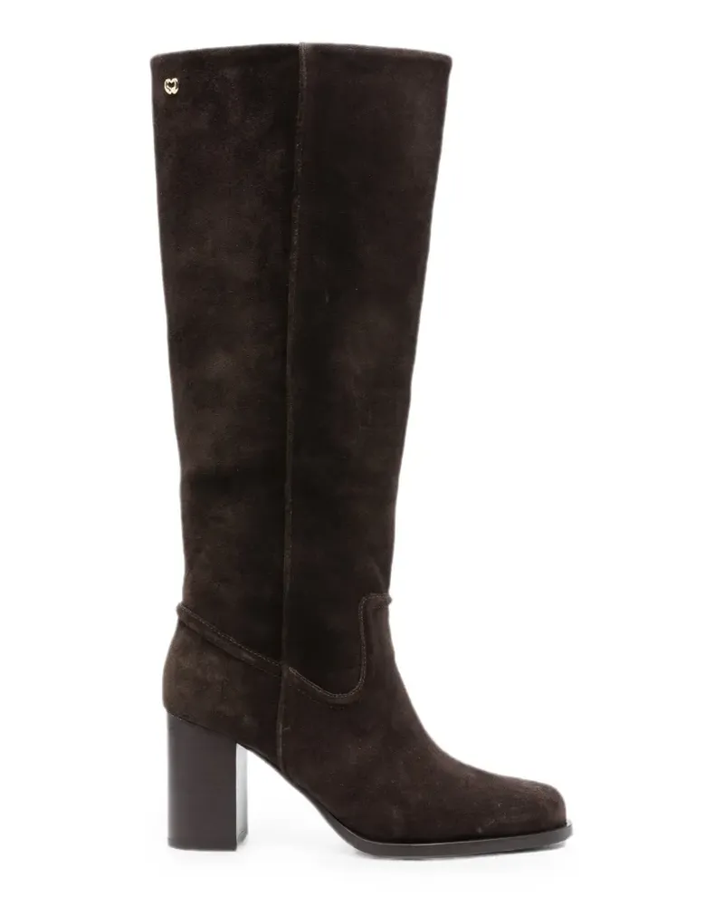 Maje Tripos Stiefel mit runder Kappe - Braun Braun
