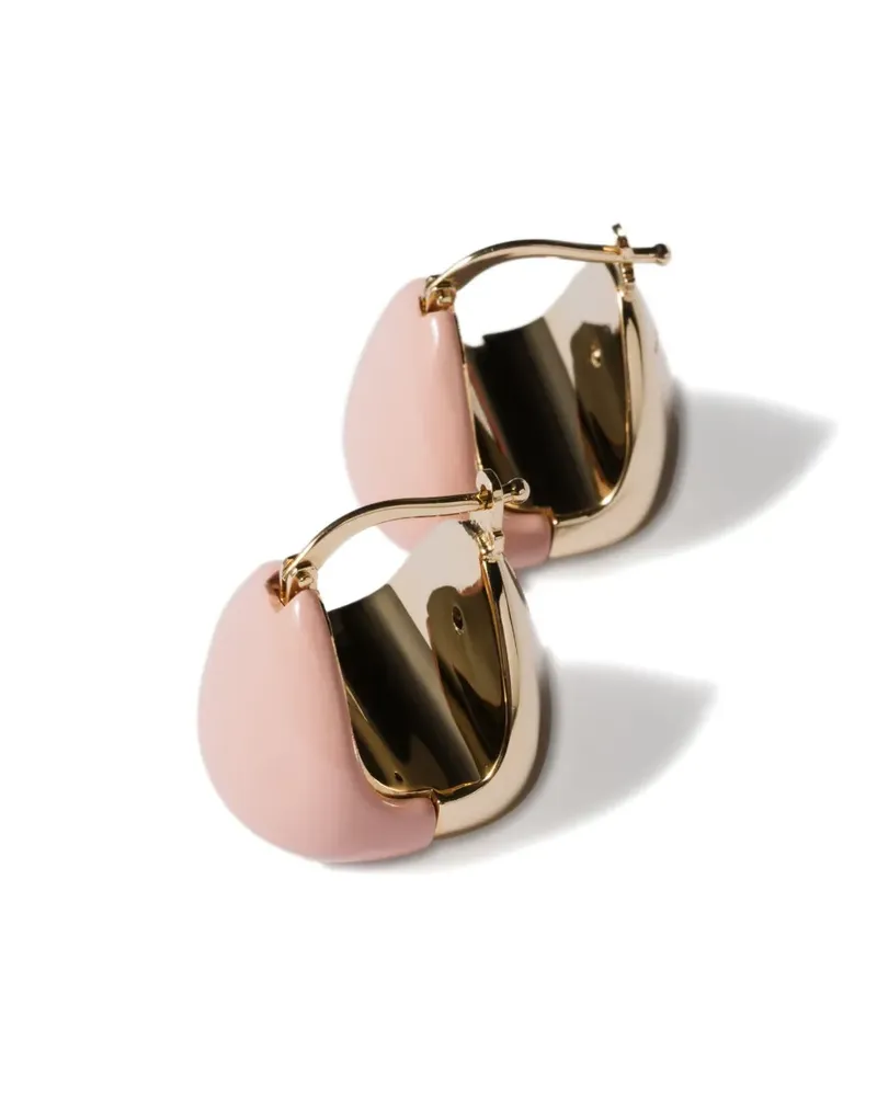 Miu Miu Emaillierte Ohrringe - Gold Gold