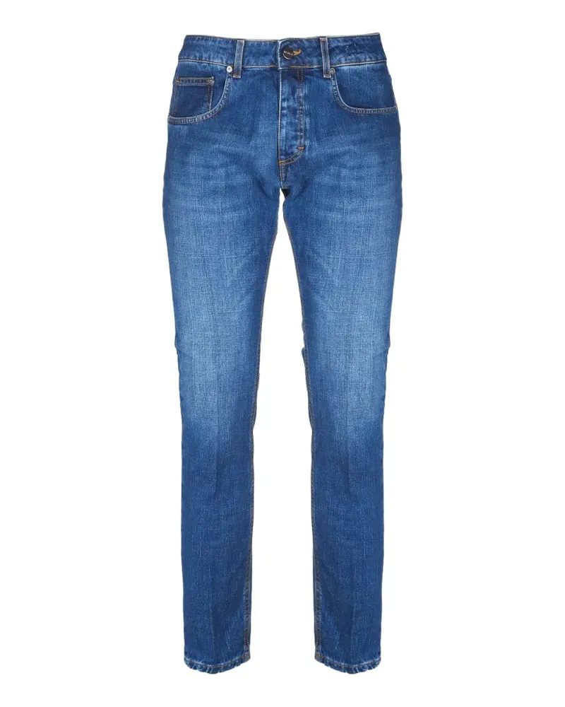 Be Able washed slim-fit jeans - Blau Blau