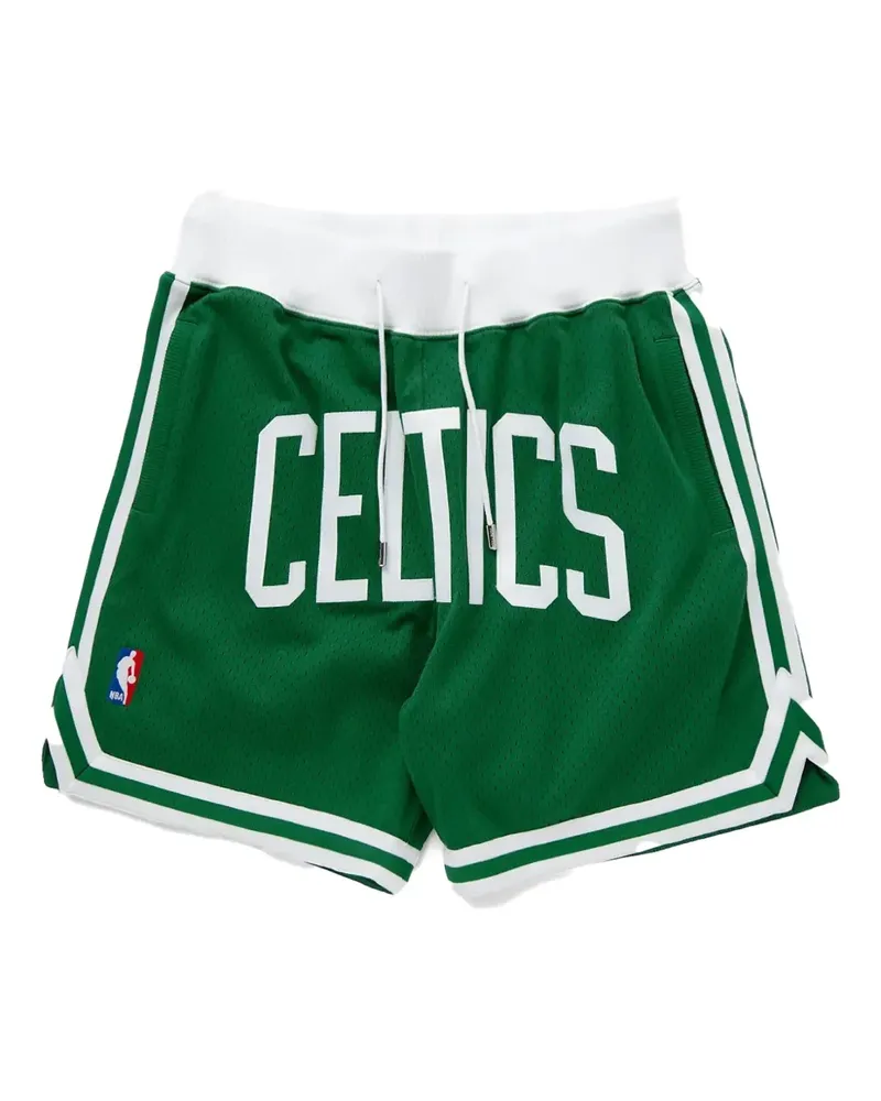 Mitchell & Ness x Just Don Boston Celtics Shorts - Grün Grün