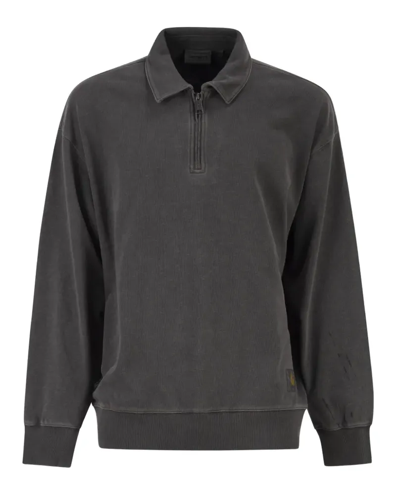 Carhartt WIP Harper faded half-zip sweater - Grau Grau