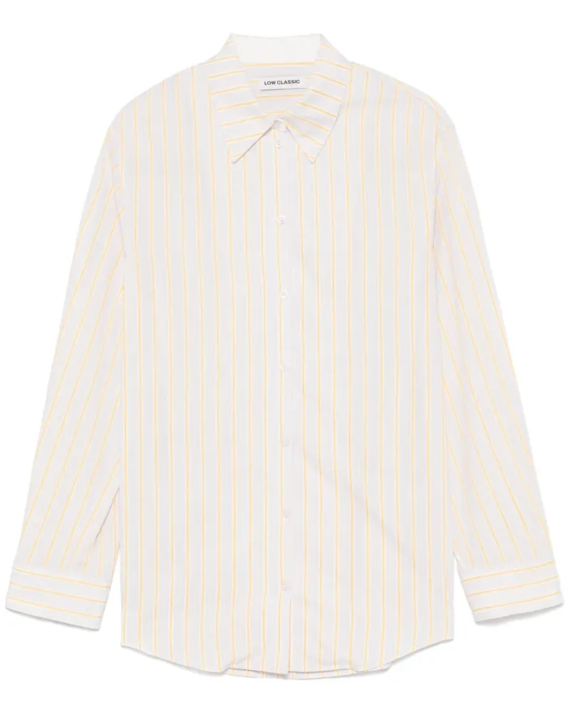 LOW CLASSIC Gestreiftes Hemd - Rosa Rosa
