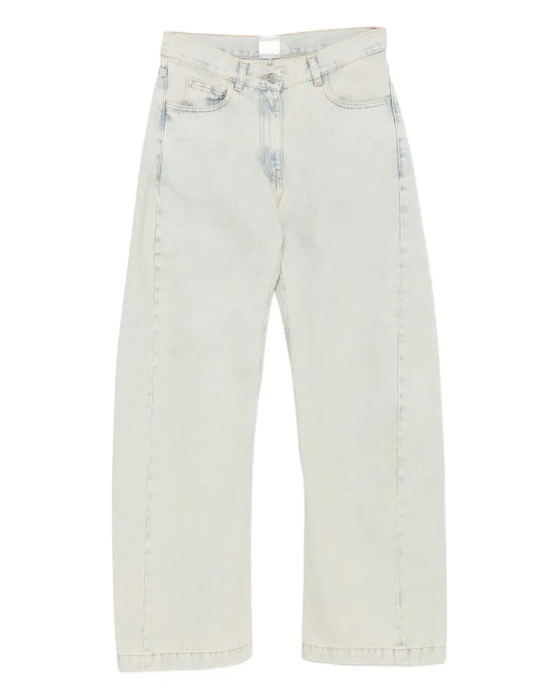 Calvin Klein Jeans mit weitem Bein - Blau Blau