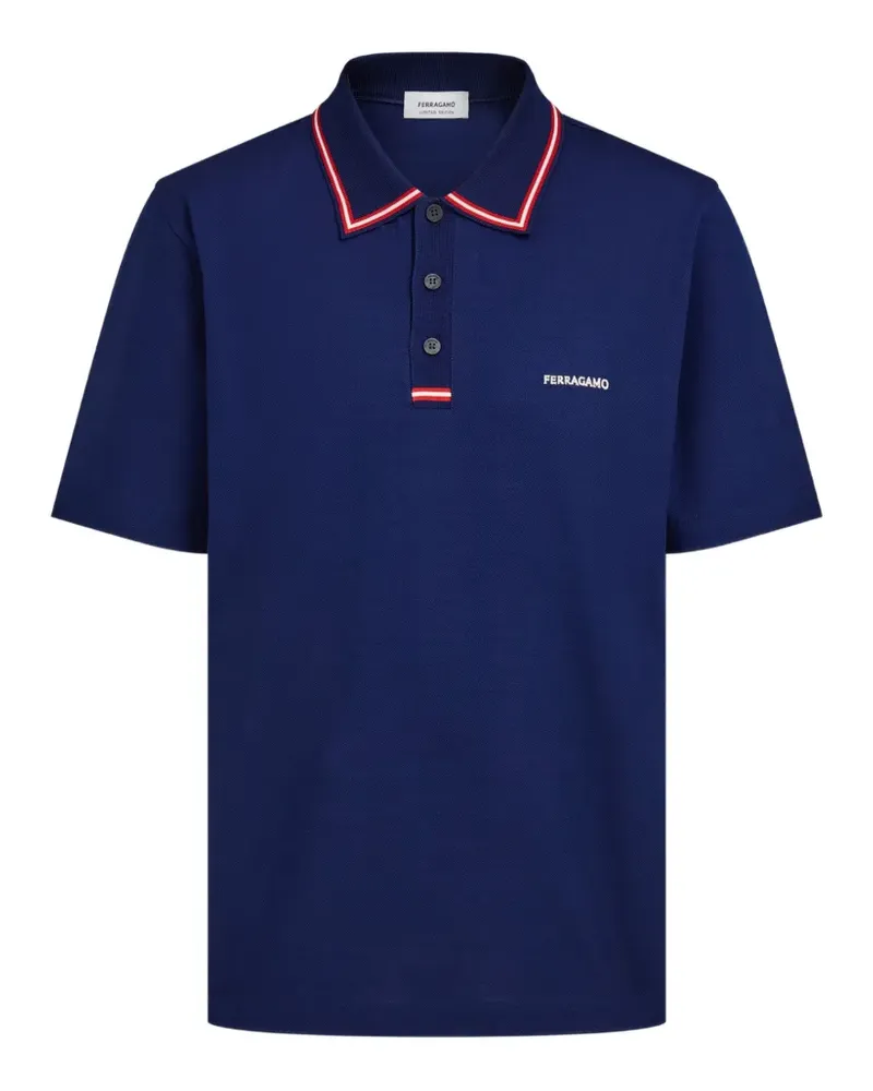 Ferragamo Poloshirt - Citymatch Capsule - Blau Blau