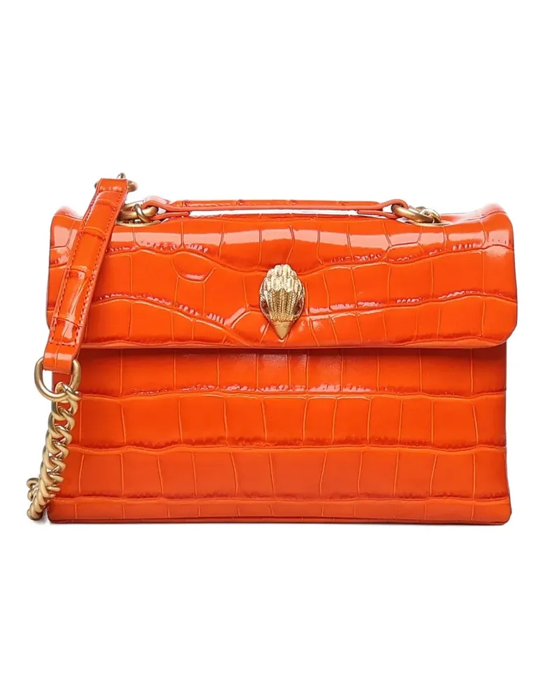 Kurt Geiger Schultertasche mit Prägung - Orange Orange