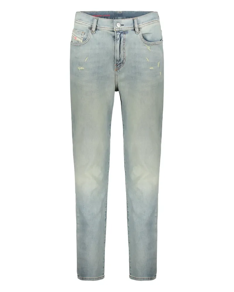 Diesel faded five-pocket jeans - Blau Blau