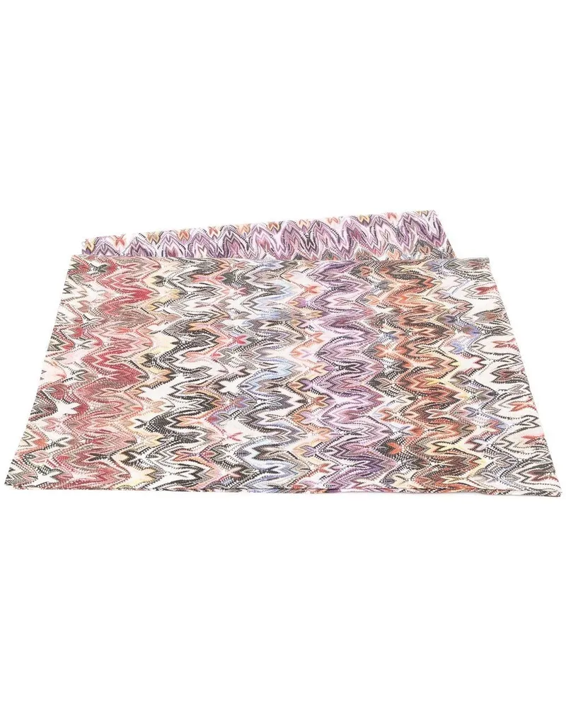 Missoni Home Gemustertes Bettwäsche-Set - Nude Nude