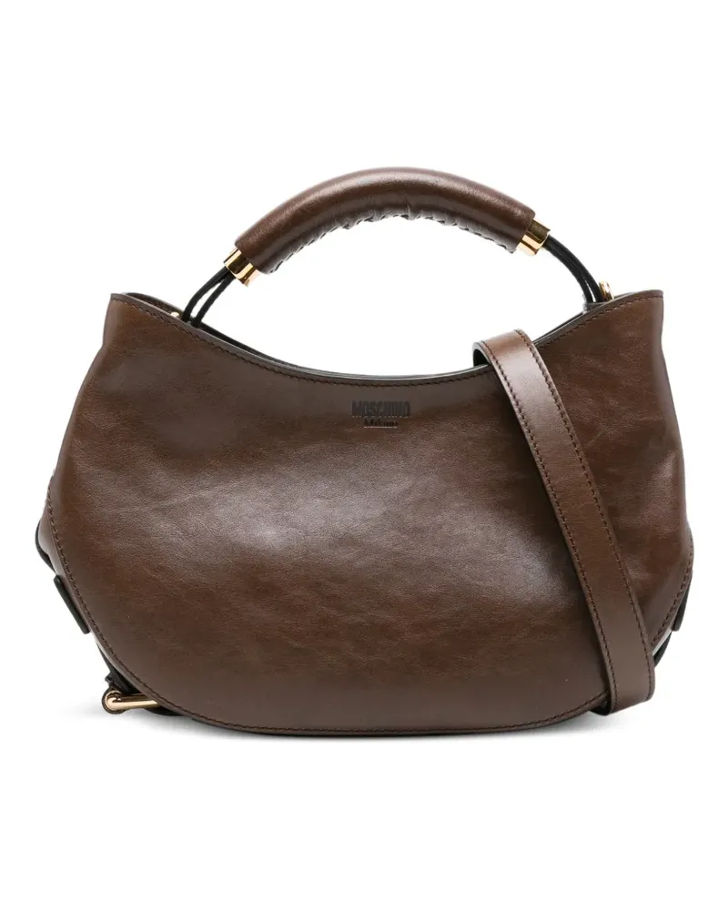 Moschino Shopper mit Logo - Braun Braun