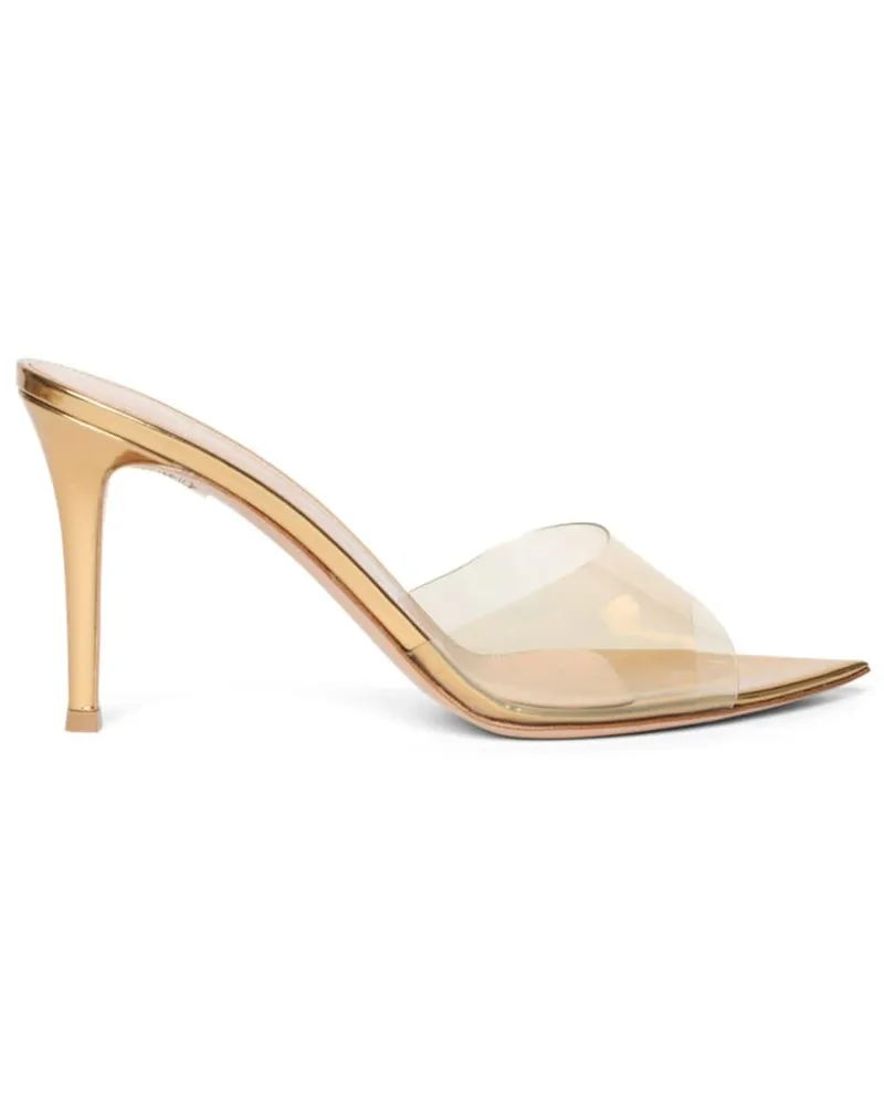 Gianvito Rossi Elle Pantoletten 85mm - Nude Nude