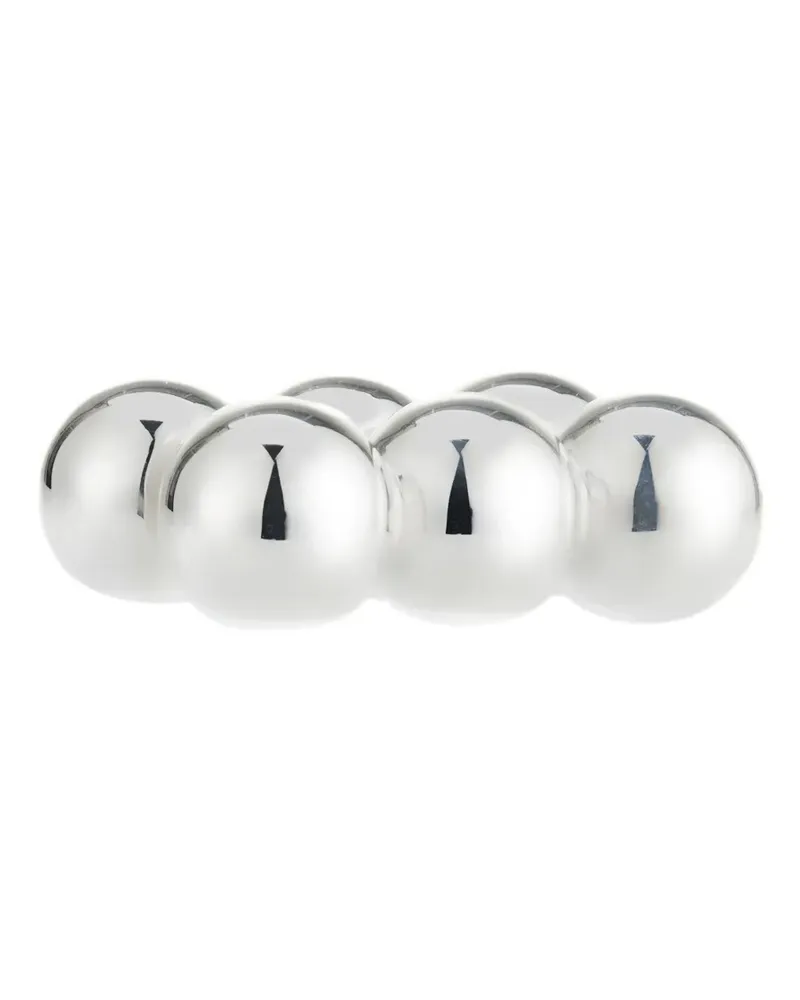 Christofle Perles Kartenetui (2er-Set) - Silber Silber