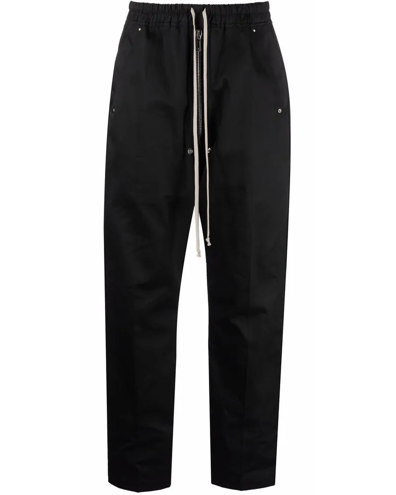 DRKSHDW by Rick Owens Baggy-Hose mit Kordelzug - Schwarz Schwarz