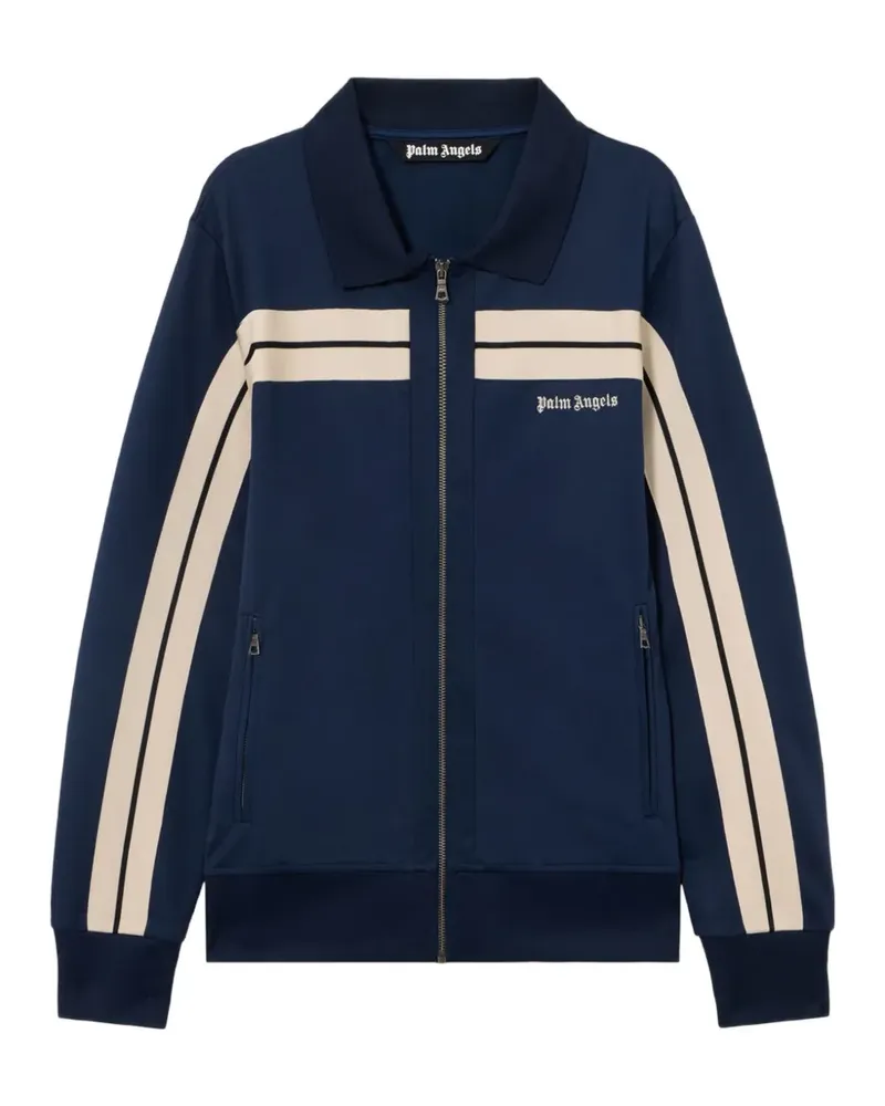 Palm Angels Heritage Sweatshirt mit Reißverschluss - Blau Blau