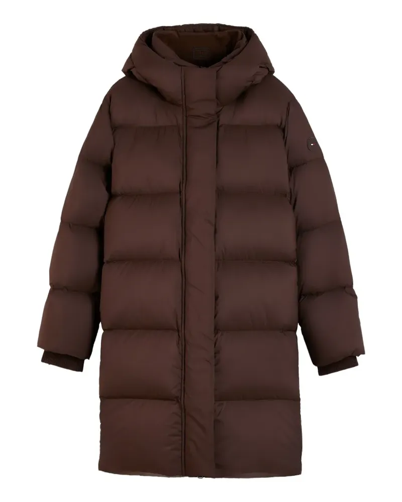 Tommy Hilfiger hooded puffer coat - Braun Braun