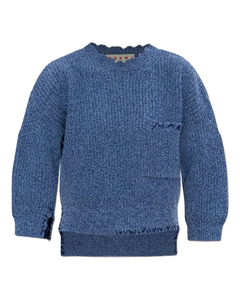 Marni Klassischer Pullover - Blau Blau