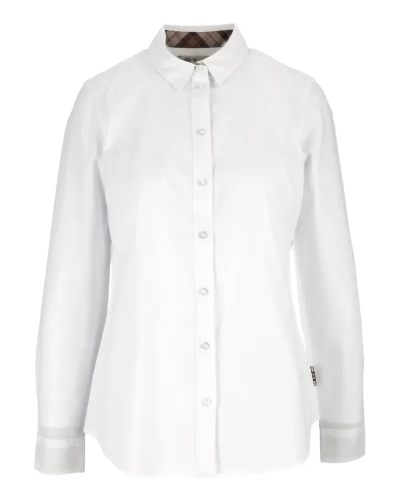Barbour Derwent long-sleeve shirt - Weiß Weiß