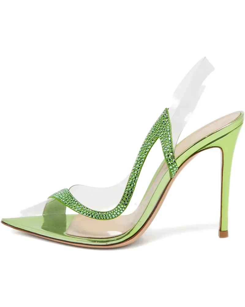 Gianvito Rossi 2024 Slingback-Pumps - Grün Grün