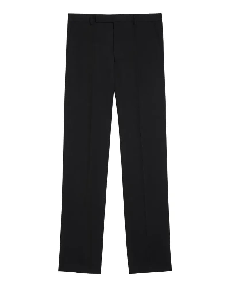 Rick Owens Hose mit geradem Bein - Schwarz Schwarz