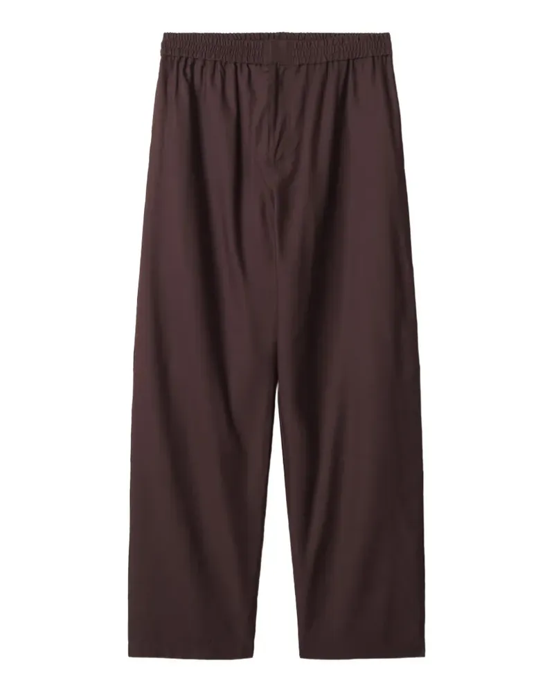 Kitsuné Festive Hose mit weitem Bein - Braun Braun