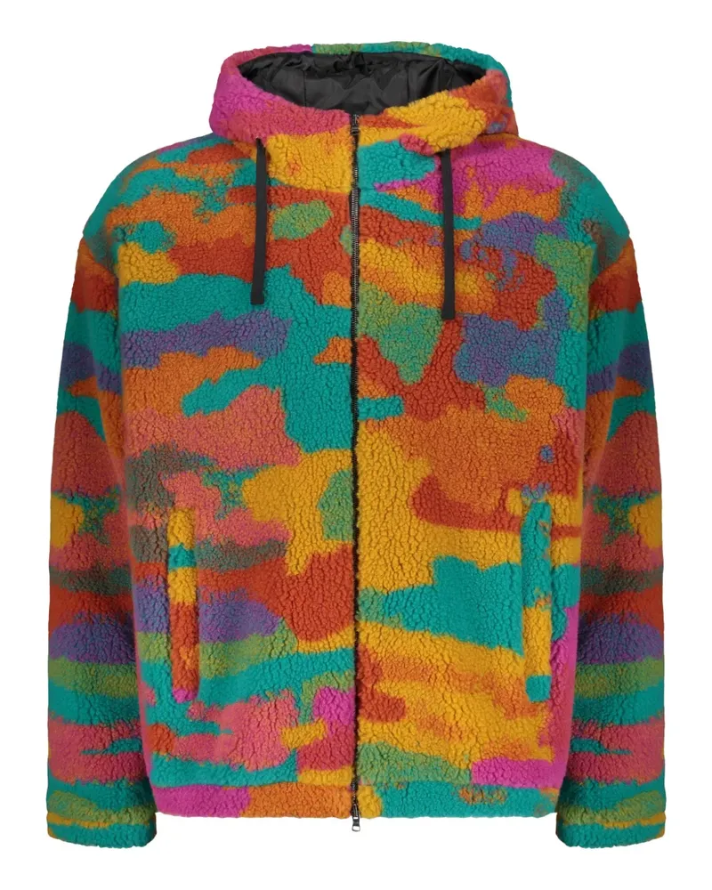 Herno hooded zip jacket - Orange Orange