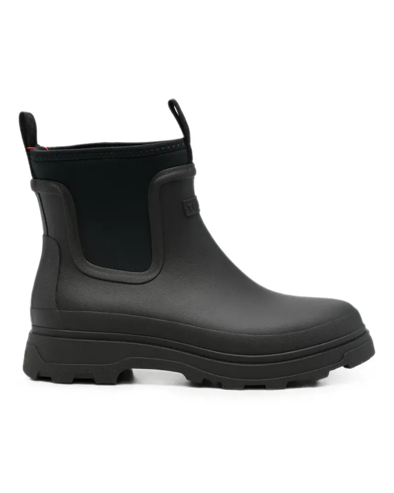 Tretorn Schnürstiefel mit Kontrasteinsätzen - Schwarz Schwarz