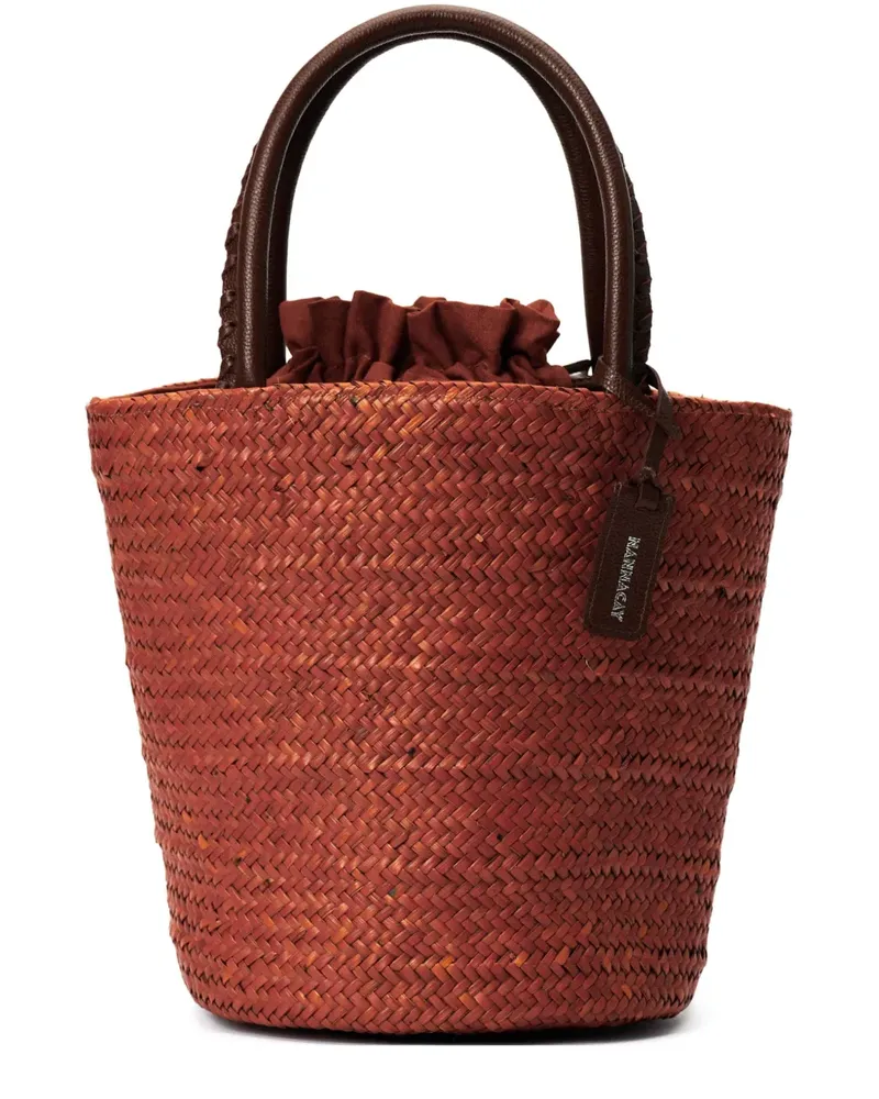 Nannacay Handtasche aus Stroh - Braun Braun