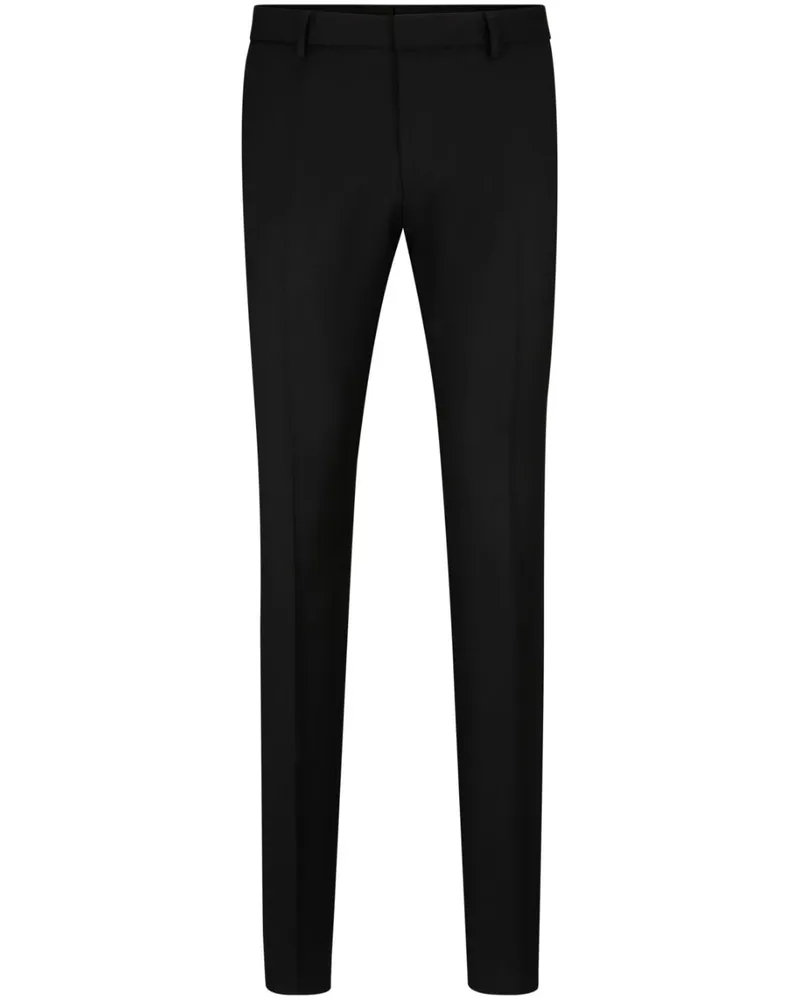HUGO BOSS Hose mit geradem Bein - Schwarz Schwarz