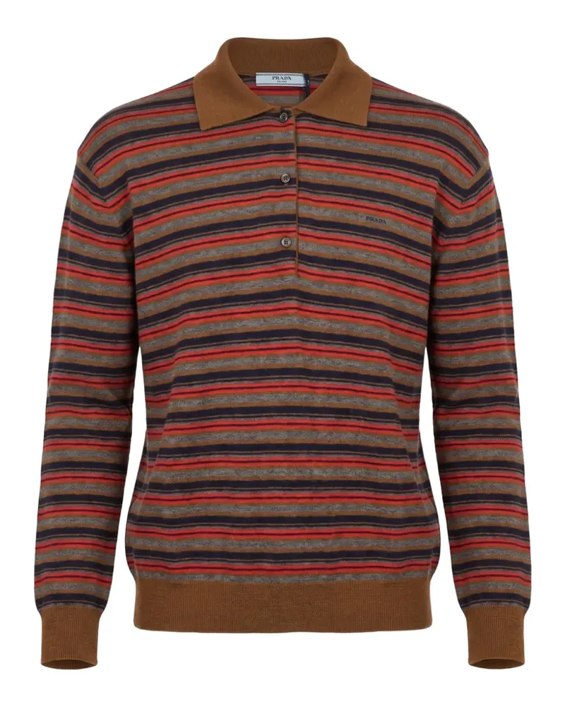 Prada striped cashmere sweater - Braun Braun