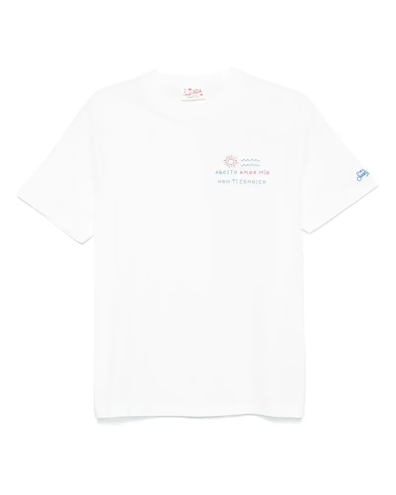 MC2 Saint Barth Portofino T-Shirt - Weiß Weiß