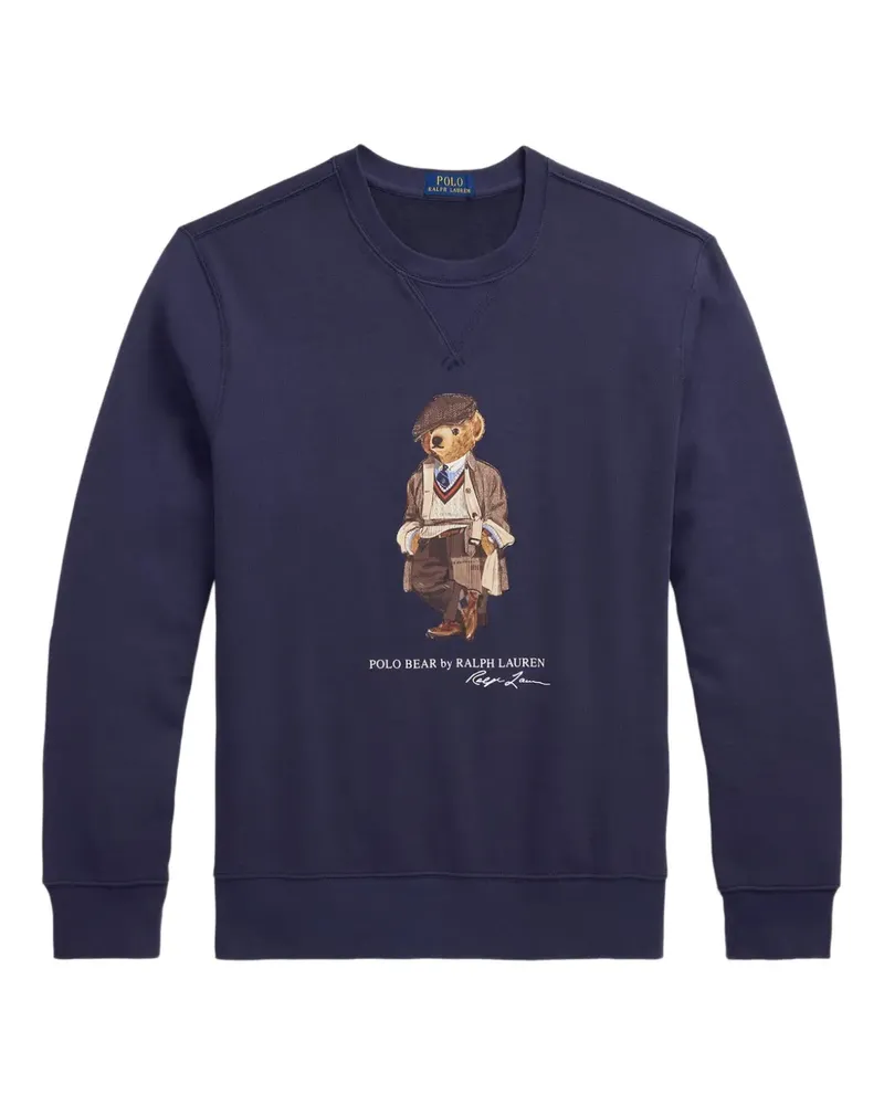Ralph Lauren Sweatshirt mit Polo Bear-Print - Blau Blau