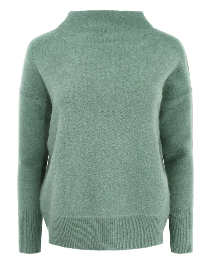 Vince Pullover mit Stehkragen - Grün Grün
