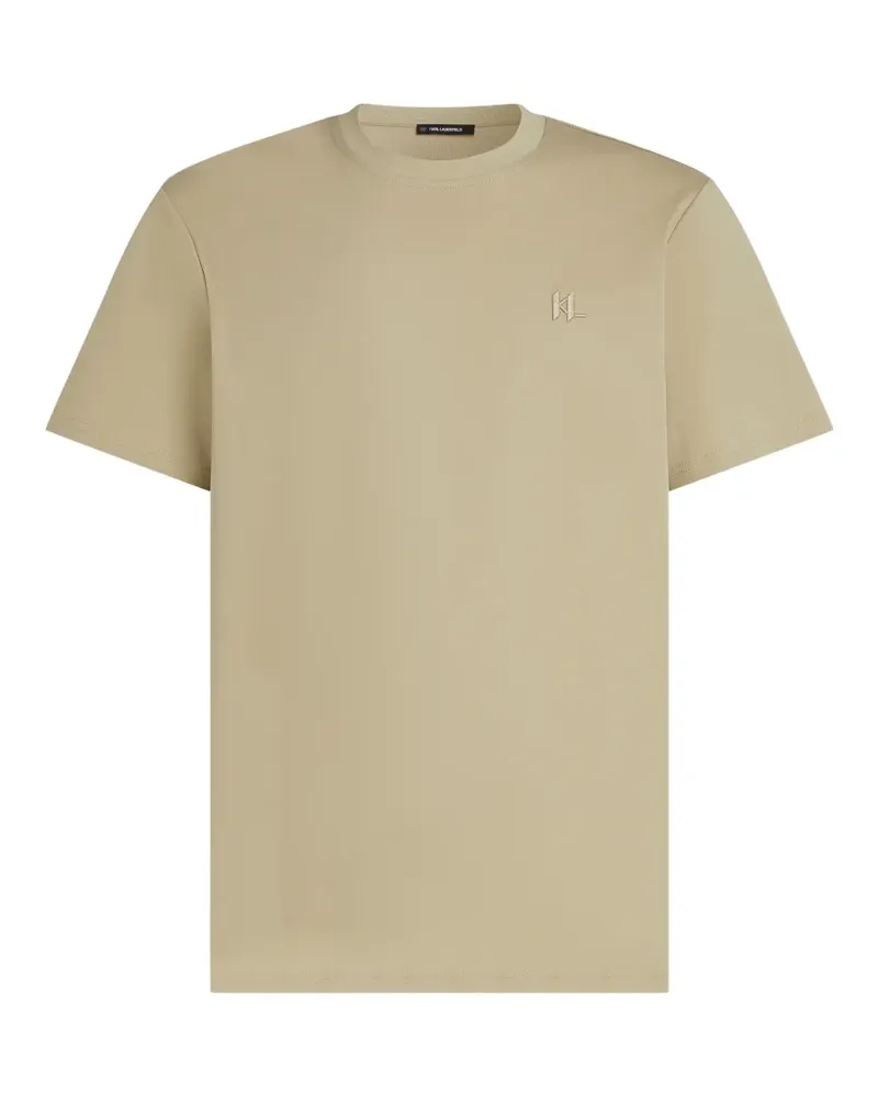 Karl Lagerfeld Klassisches T-Shirt - Nude Nude