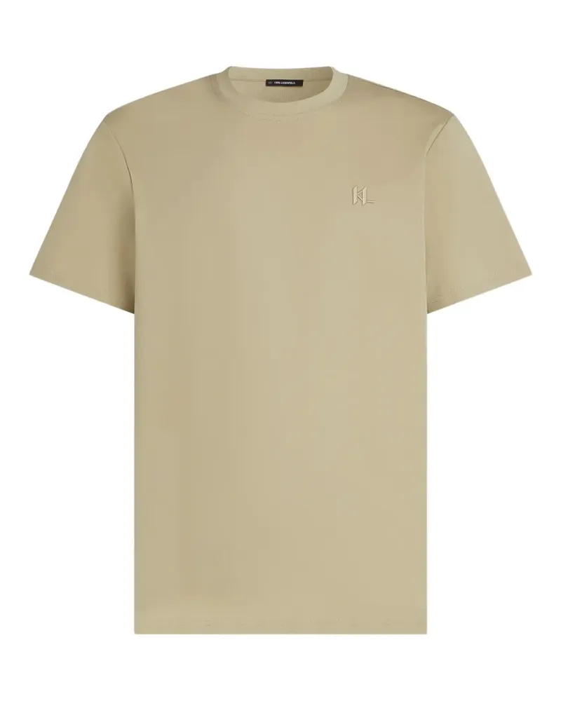 Karl Lagerfeld Klassisches T-Shirt - Nude Nude