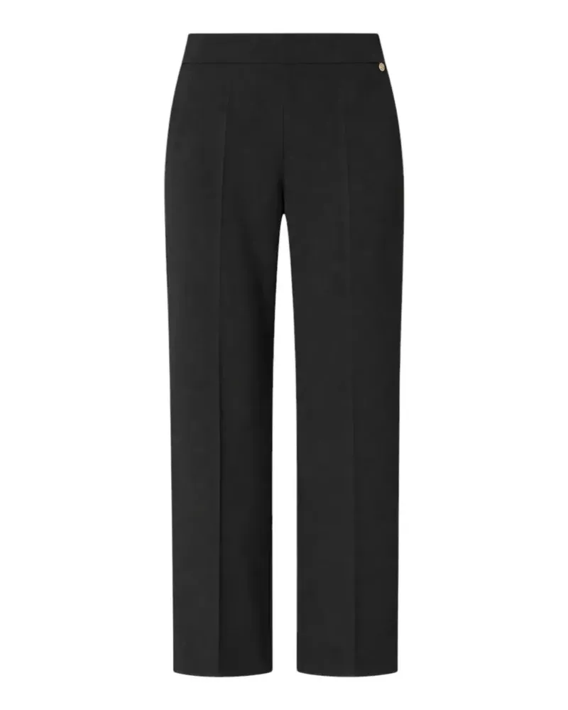 Liu Jo Hose mit geradem Bein - Schwarz Schwarz