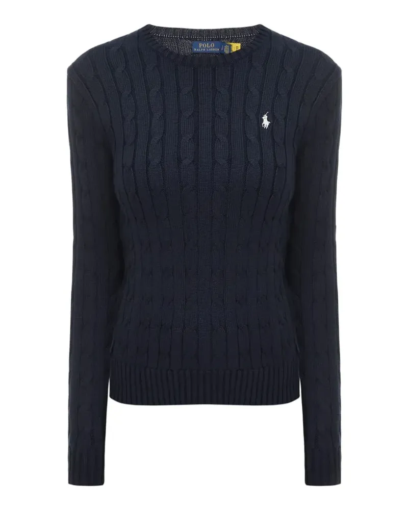 Ralph Lauren Pullover mit Zopfmuster - Blau Blau