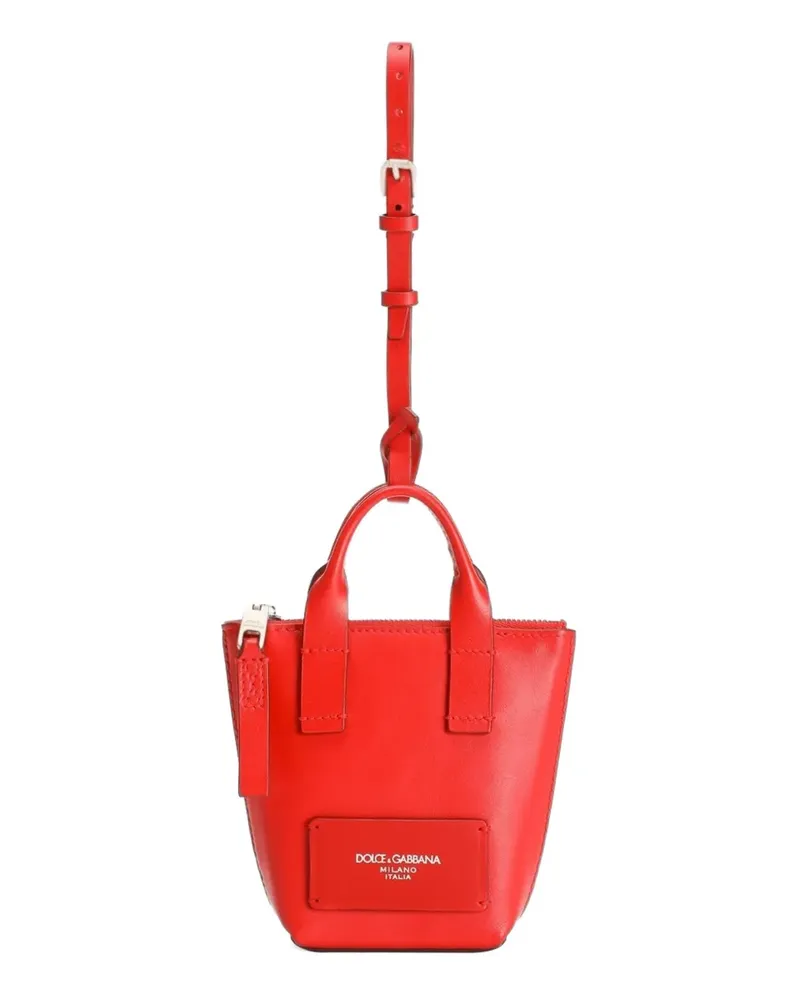 Dolce & Gabbana Mini Adamo Taschenanhänger - Rot Rot