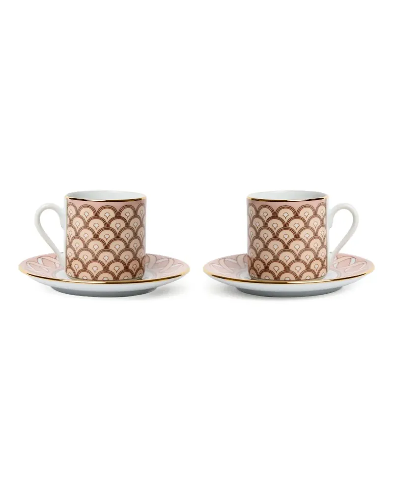 La DoubleJ Impero Espressotassen (2er-Set) - Rosa Rosa