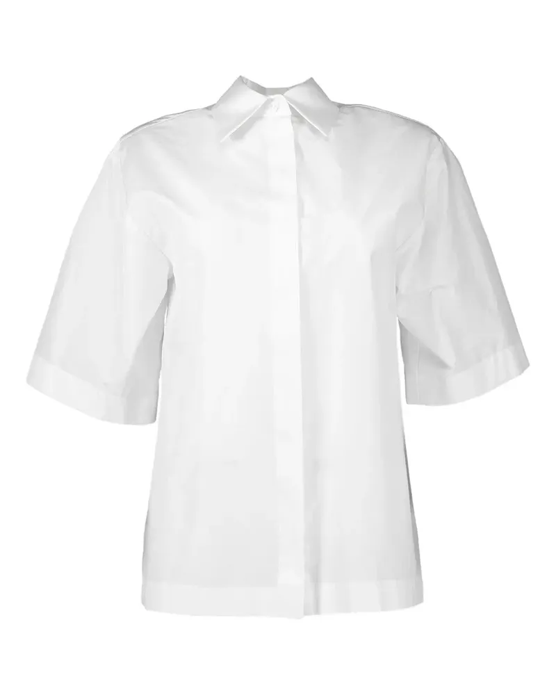 Michael Kors short-sleeve button-up shirt - Weiß Weiß
