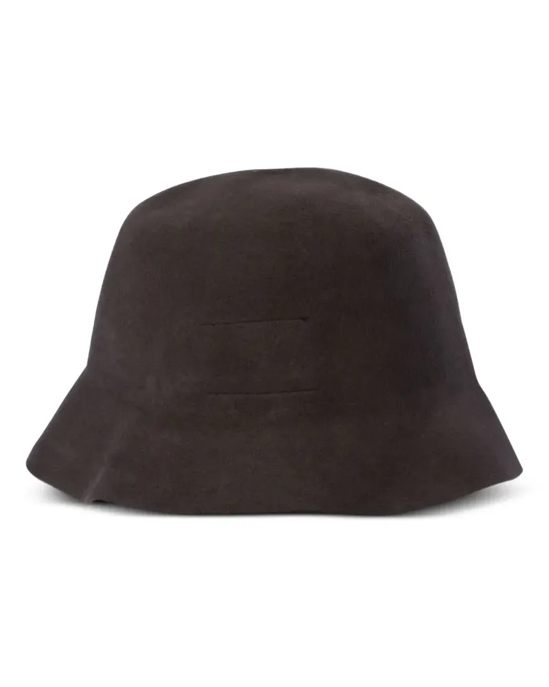 SuperDuper Hats Mütze aus Merinowolle - Schwarz Schwarz