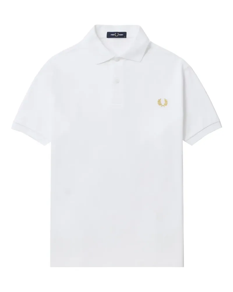 Fred Perry Klassisches Poloshirt - Weiß Weiß