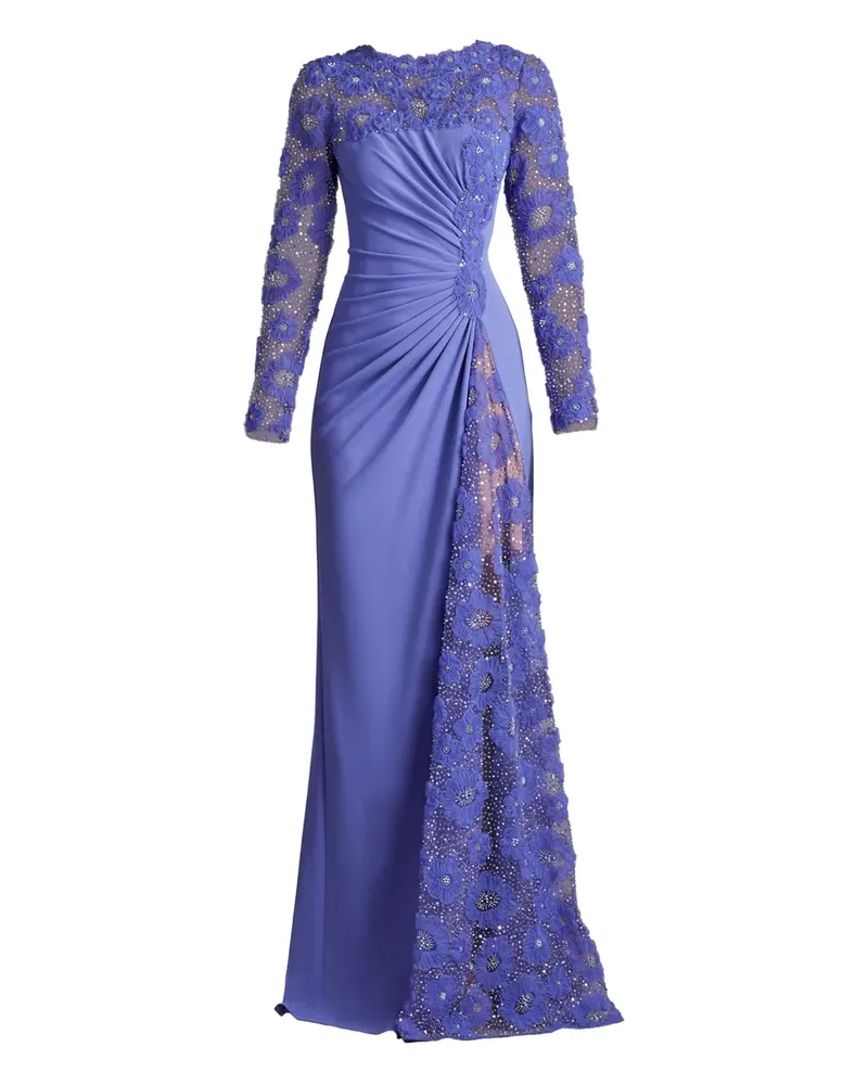 Tadashi Shoji Kleid mit Pailletten - Violett Violett