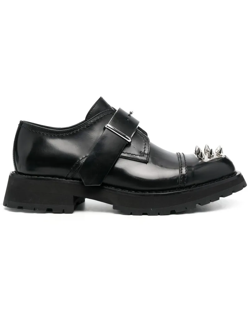 Alexander McQueen Monk-Schuhe mit Nieten - Schwarz Schwarz