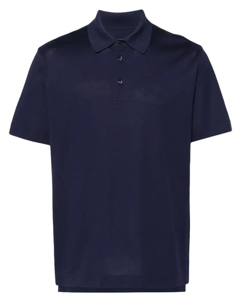 Givenchy Poloshirt mit Logo-Stickerei - Blau Blau