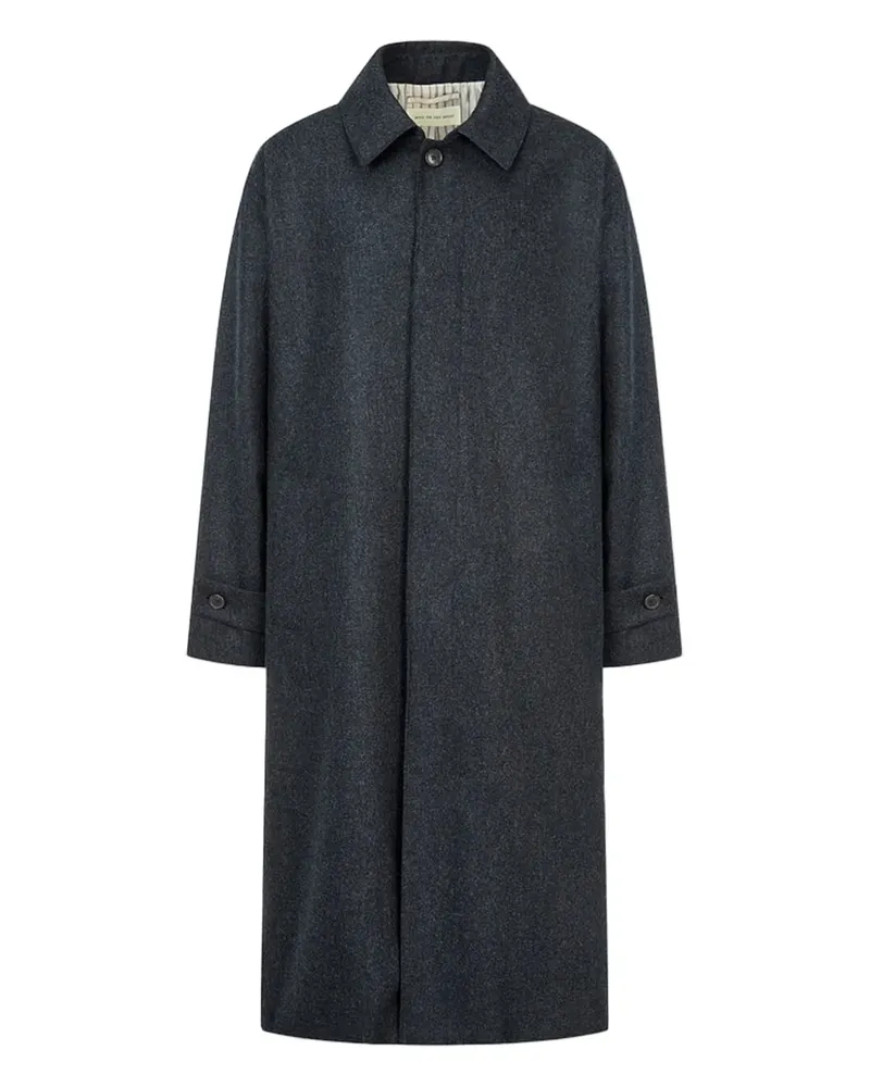 ManOnTheBoon Einreihiger Mantel - Grau Grau