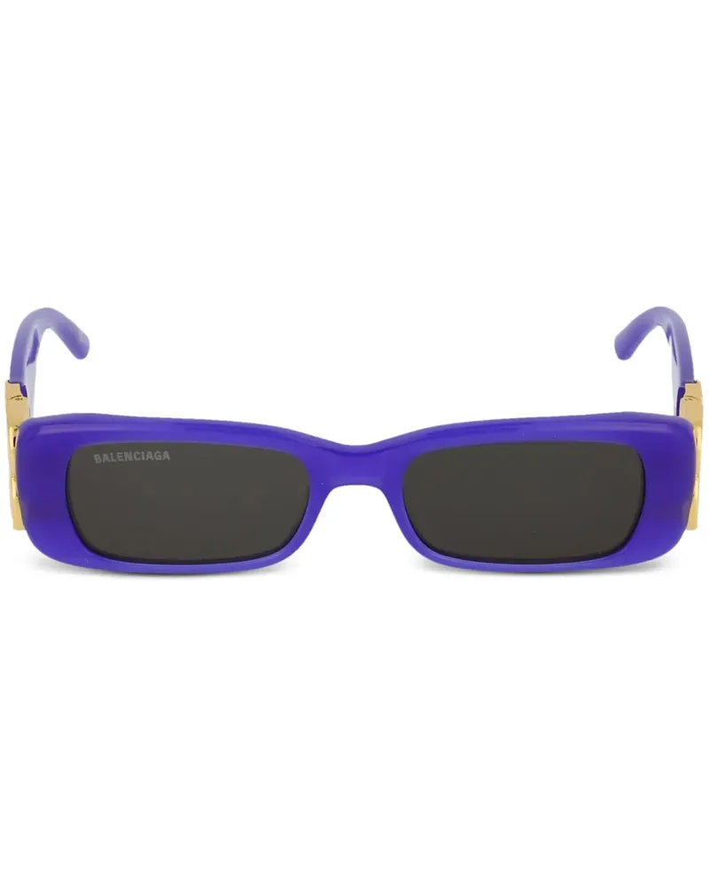 Balenciaga Eckige Sonnenbrille - Violett Violett