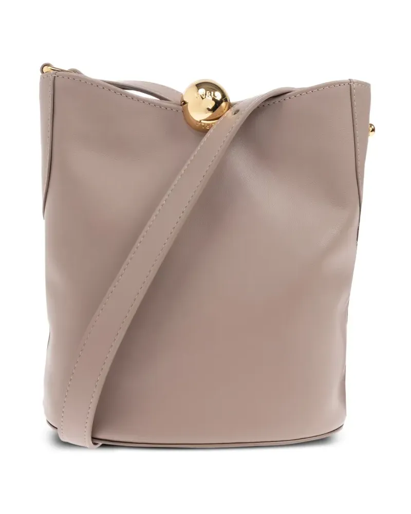 Furla Kleine Sfera Soft Umhängetasche - Nude Nude