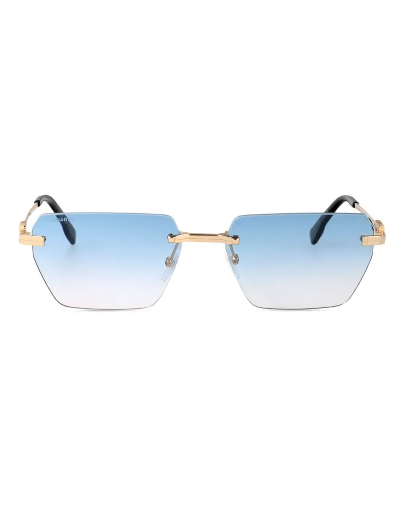 Dsquared2 Rahmenlose Sonnenbrille mit Logo - Gold Gold