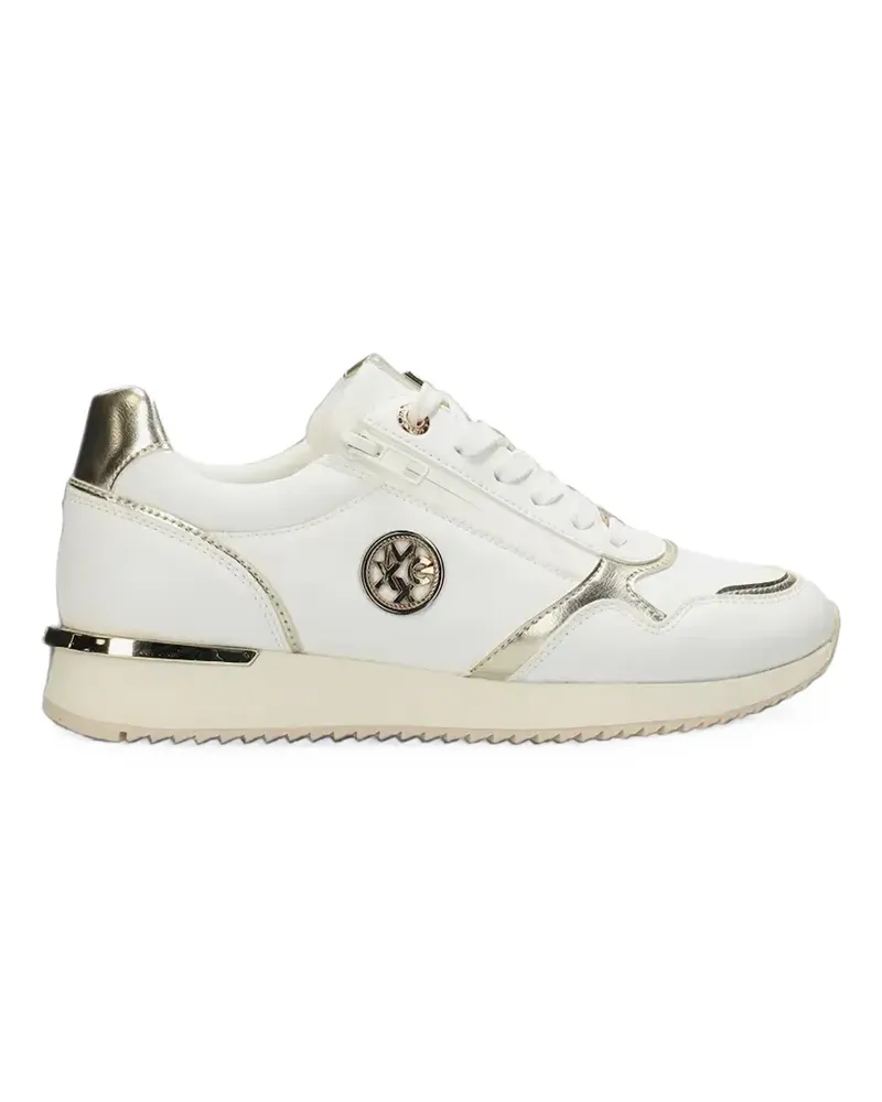 Mexx Eke Caia Sneakers mit Metallic-Besatz - Weiß Weiß