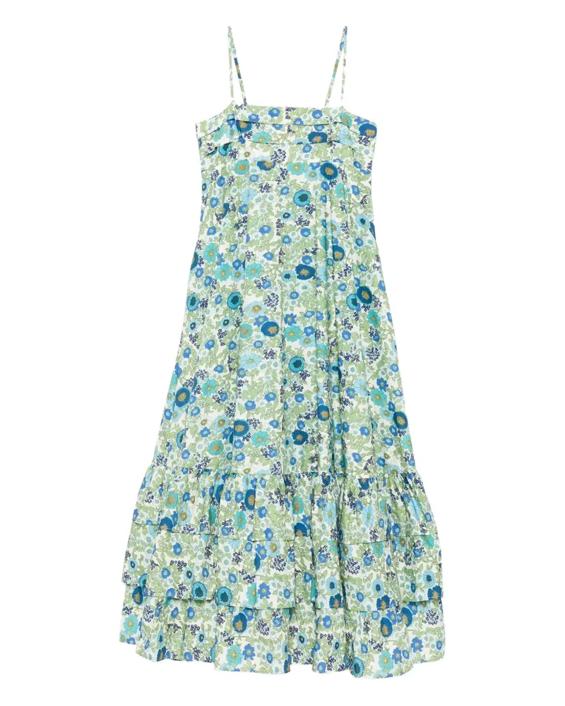 ALEMAIS Gestuftes Pam Kleid - Grün Grün