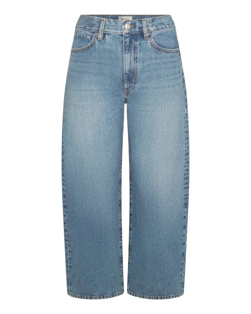 Frame Denim The Bow Crop wide leg jeans - Blau Blau