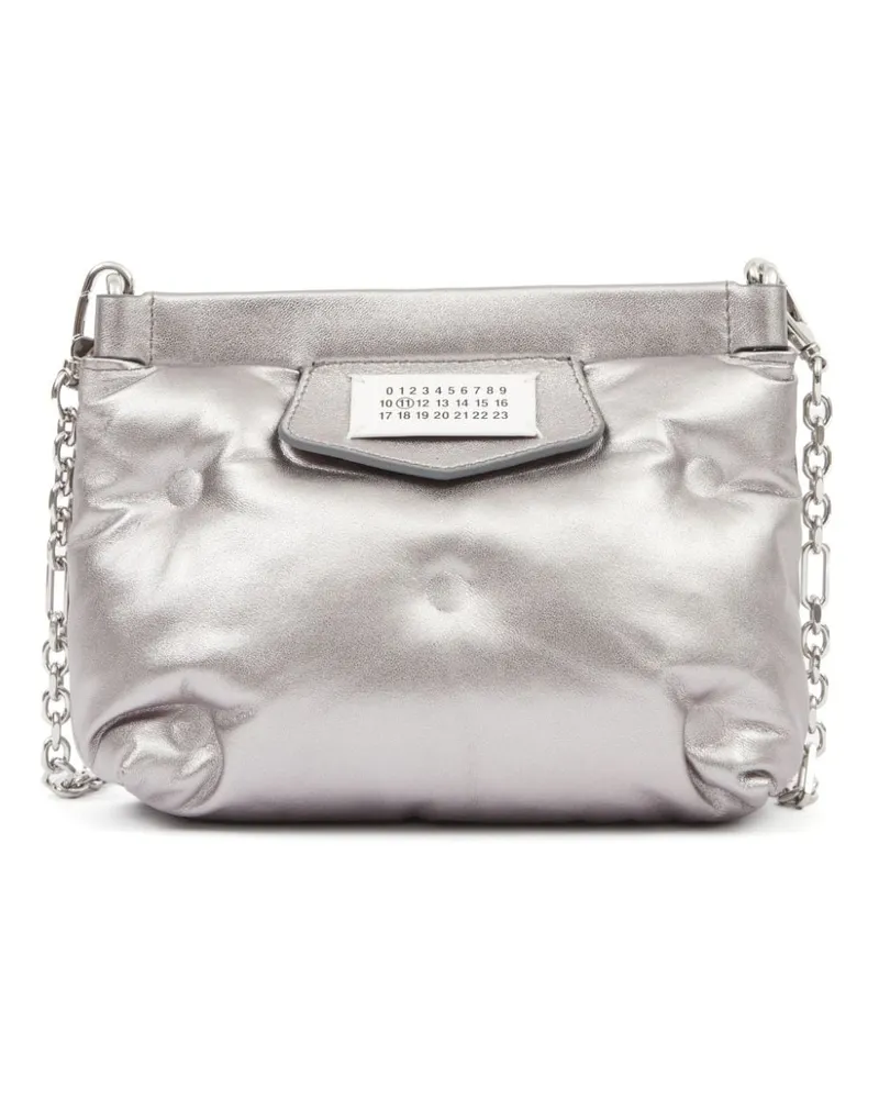 Maison Margiela Mini Glam Slam Red Carpet Clutch - Silber Silber